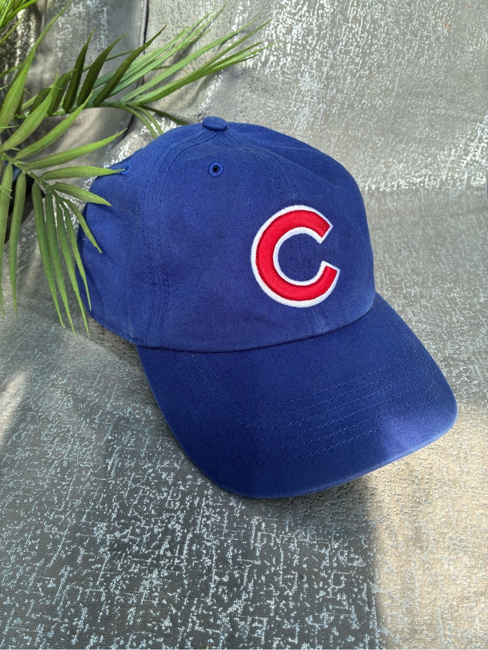 Men’s Fitted XL Royal Blue Chicago Cubs Baseball Cap